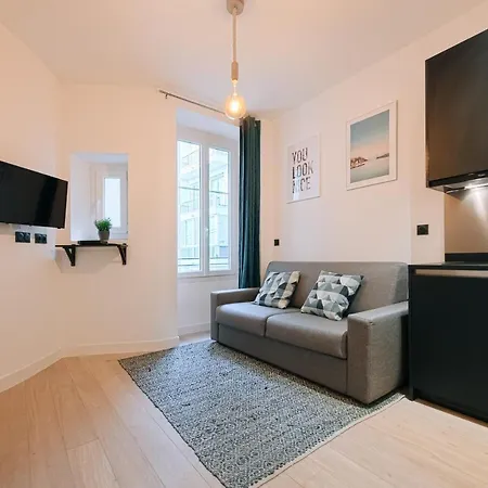 Smartbnb - Studio Belles Prestations - Carre D'Or - Climatise Nice Exterior photo
